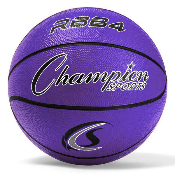 Intermediate Size 6 Rubber Basketball | Recommended for 9-12 Year Old