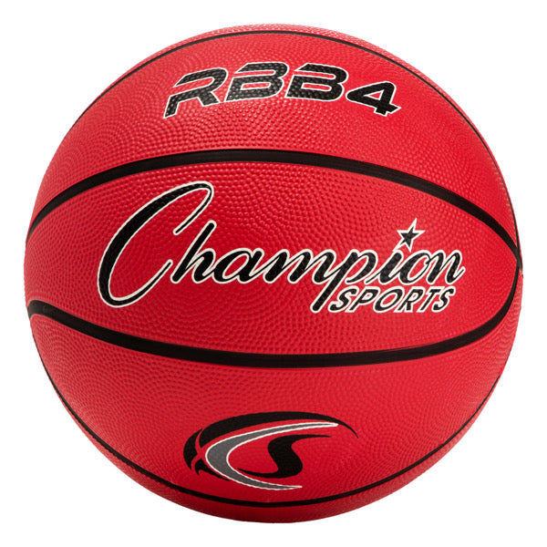 Intermediate Size 6 Rubber Basketball | Recommended for 9-12 Year Old