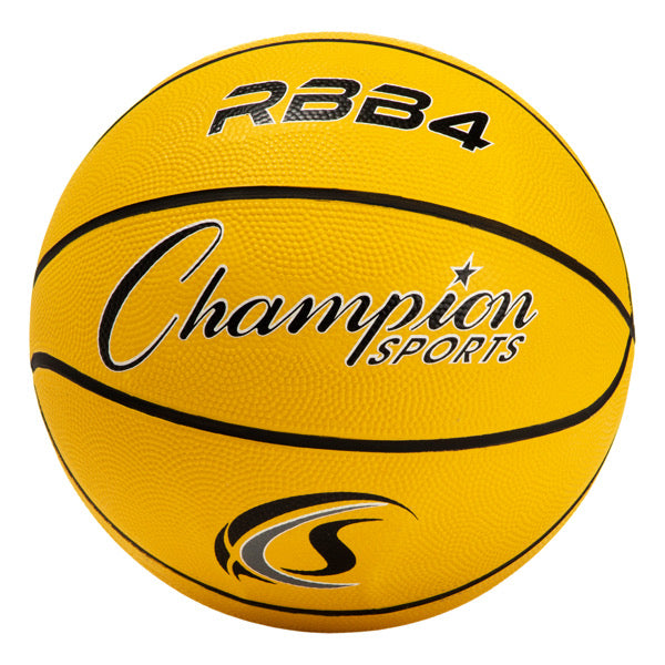 Intermediate Size 6 Rubber Basketball | Recommended for 9-12 Year Old