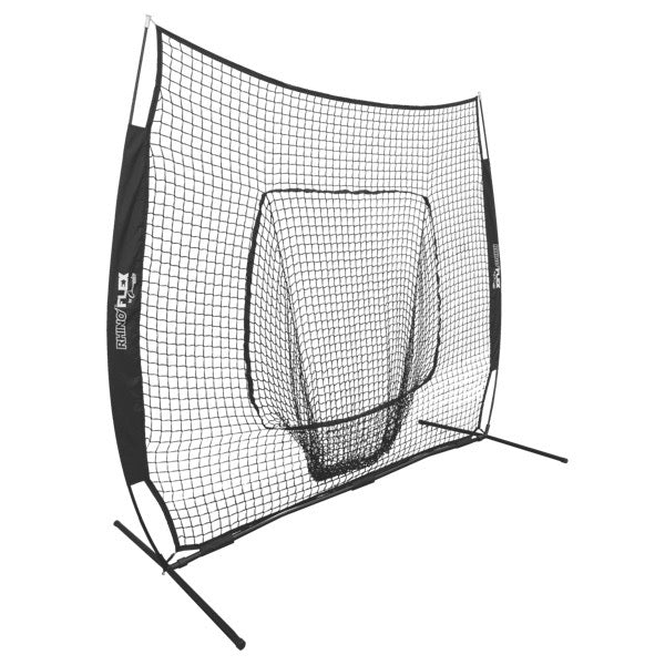 7' x 7' Rhino Flex Portable Training Net | Great for Baseball & Softball