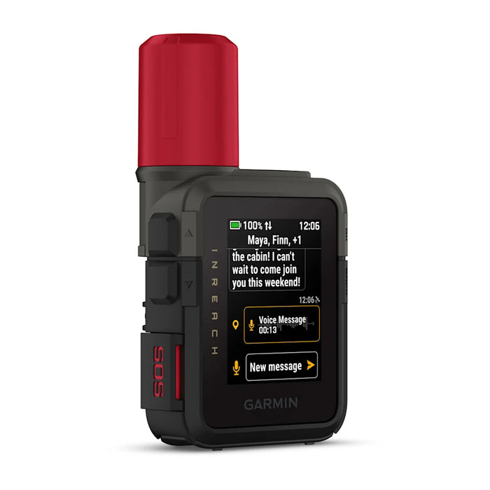 Garmin InReach Mini 3 Compact Global Satellite Communicator with Touchscreen