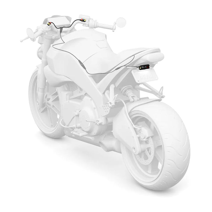 Garmin Zumo R1 Motorcycle Rearview and Blind Spot Radar with Audio Alerts