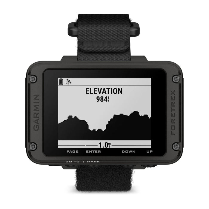 Garmin Foretrex 801 Wrist-Mounted GPS Navigator with Upgraded Multi-Band GNSS & Strap