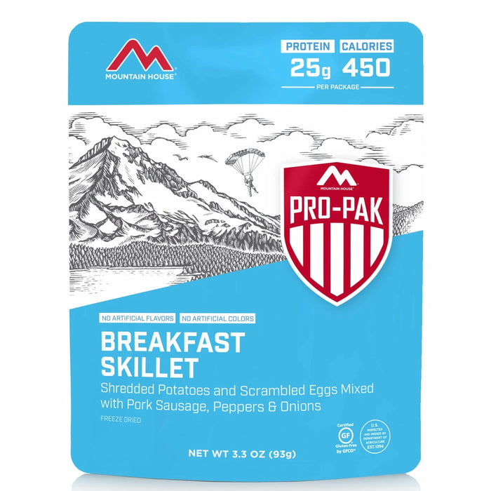 Mountain House Pro-Pak | High Protein Freeze Dried Backpacking & Camping Food