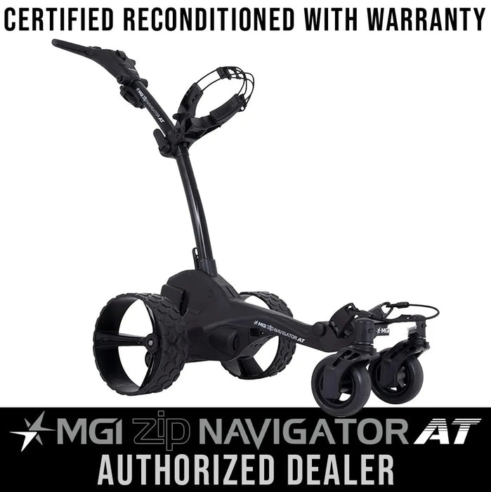 Zip Navigator AT All Terrain Remote Control Electric Golf Caddy Push Cart