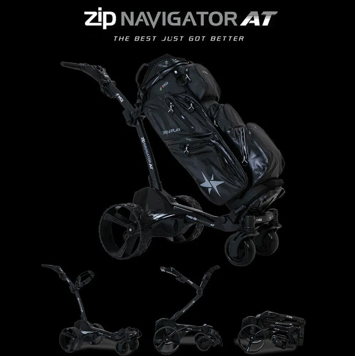 Zip Navigator AT All Terrain Remote Control Electric Golf Caddy Push Cart