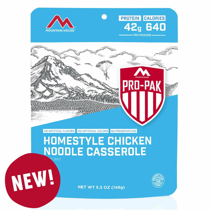 Mountain House Pro-Pak | High Protein Freeze Dried Backpacking & Camping Food