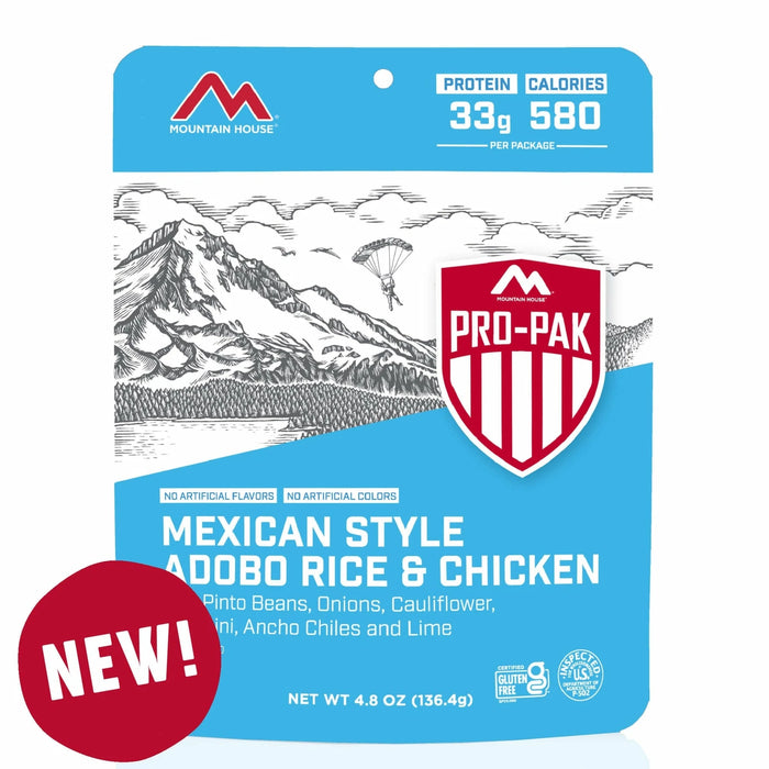 Mountain House Pro-Pak | High Protein Freeze Dried Backpacking & Camping Food