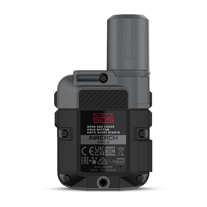 Garmin InReach Mini 3 Compact Global Satellite Communicator with Touchscreen