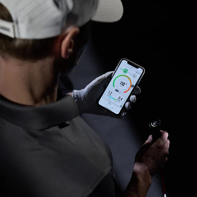Voice Caddie SS10 Digital Swing Trainer and Warm Up Tool with App Tracking