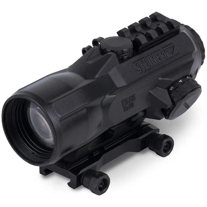 Steiner Optics - T536 (5x36mm) T-Sight Rifle Red Dot Sight with Rubber Armoring, Waterproof, Fogproof and Shockproof, 7.62 Reticle