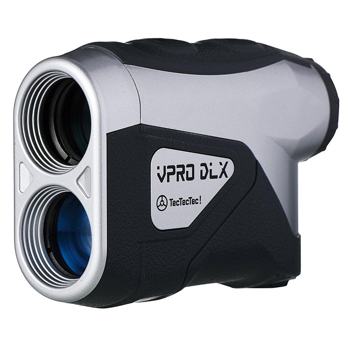 TecTecTec VPRO DLX Deluxe Golf Rangefinder, Silver