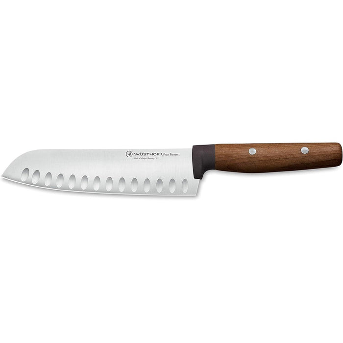 Urban Farmer 5" Hollow Edge Santoku with Heat Treated Beech Handle