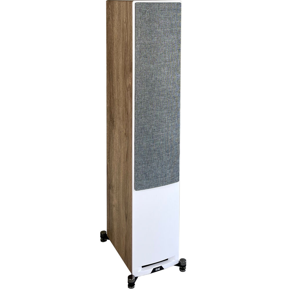 ELAC - Uni-Fi Reference 5.25 Floorstanding Speaker, White/Oak
