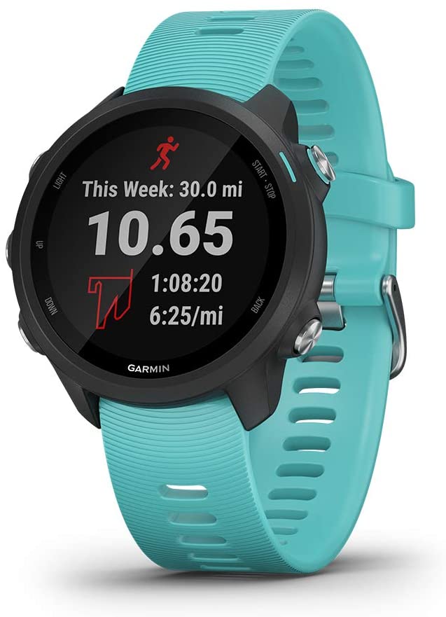 Garmin - Forerunner 245 GPS Multisport Smartwatch, Aqua