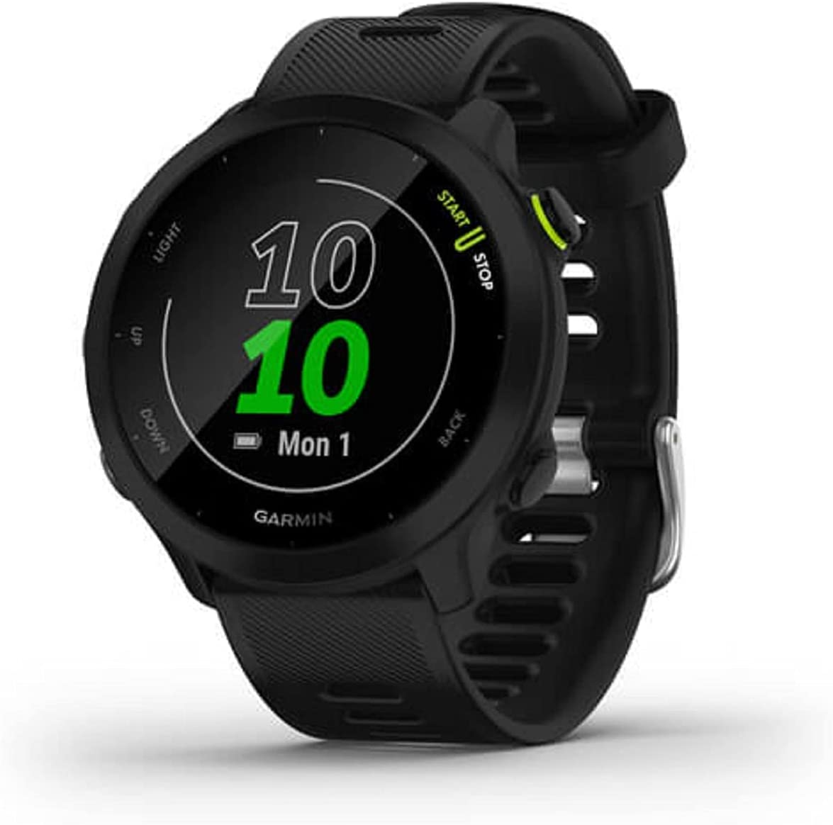 Garmin - Forerunner 55 GPS Multisport Smartwatch, Black