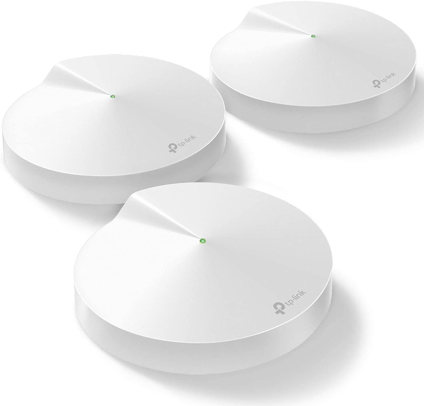 TP-Link - Deco M5 Mesh WiFi System, Up to 5,500 sq. ft. Whole Home Coverage and 100+ Devices, WiFi Router/Extender Replacement