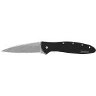 Kershaw - Leek - Black/Stonewash SpeedSafe Assisted Opening Pocket Knife