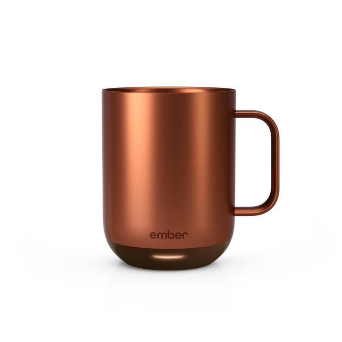  Ember Temperature Control Smart Mug 2, 10 Oz, App-Controlled  Heated Coffee Mug with 80 Min Battery Life and Improved Design, Black