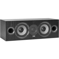 ELAC - Debut 2.0 5.25" Center Speaker with MDF Cabinets, Black  