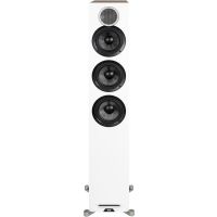 ELAC - Debut Reference 5.25" Floorstanding Speaker, White Baffle, Oak Cabinet 