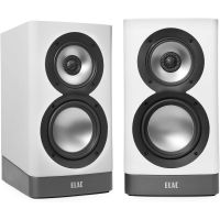 ELAC - Navis 3-Way Powered Wireless Bookshelf Speaker, Gloss White