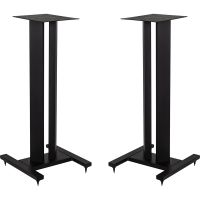 ELAC - LS-20 Speaker Stands for Debut Reference and Uni-Fi Reference Speakers, Black