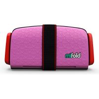 mifold Grab-and-Go Car Booster Seat, Perfect Pink