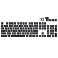 Das Keyboard - Blank 108 Key Cherry MX Black Keycap Set for Unlit, RGB and Backlit Keyboards