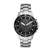 Fossil Men's Hybrid Smartwatch HR FB-01 Stainless Steel